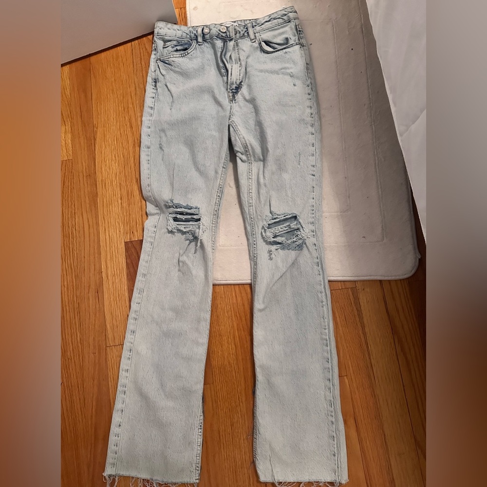 Zara flare jeans limited edition